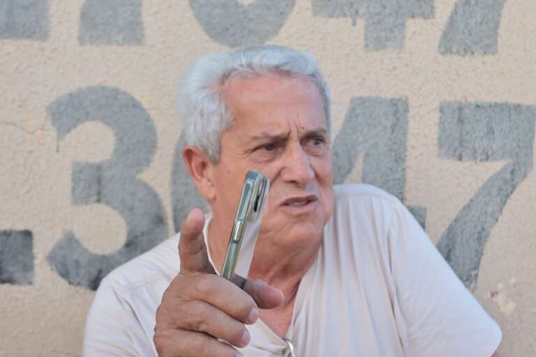 Aposentado Edson Vicente (Foto: Paulo Francis)