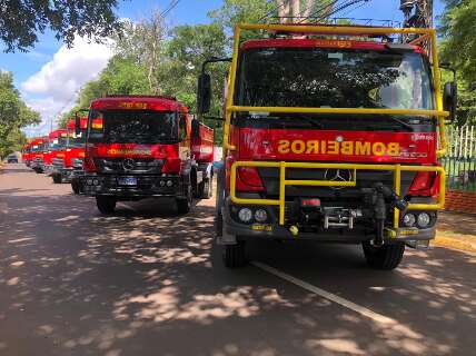 Estado compra 4 viaturas para combate a inc&ecirc;ndios, por R$ 6,6 milh&otilde;es