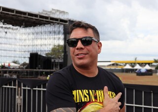 Guns terá 700 banheiros, 12 bares e 842 toneladas de equipamentos Guns terá 700 banheiros, 12 bares e 842 toneladas de equipamentos