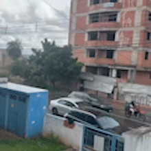 Sob alerta de tempestade, chuva atinge bairros de Campo Grande