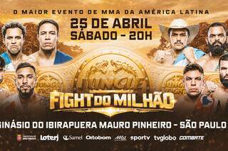 Lutador de MS disputa evento do Jungle Fight em busca do prêmio de R$ 500 mil Lutador de MS disputa evento do Jungle Fight em busca do prêmio de R$ 500 mil