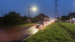 Chuvas nas &uacute;ltimas 24 horas superam 85 mm em regi&atilde;o da Capital 