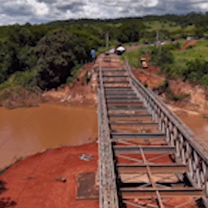 Ponte provis&oacute;ria na MS-080 deve ser liberada at&eacute; 17 de abril 
