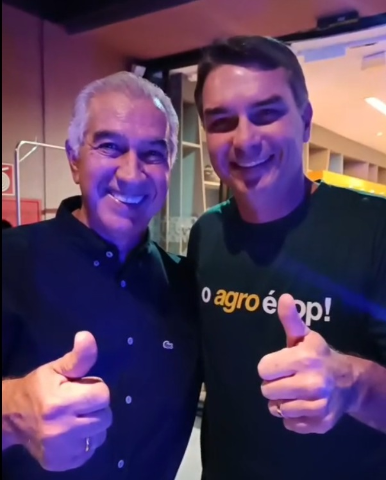 Fl&aacute;vio Bolsonaro exalta agroneg&oacute;cio e fala em levar &ldquo;esperan&ccedil;a para o Brasil&rdquo;