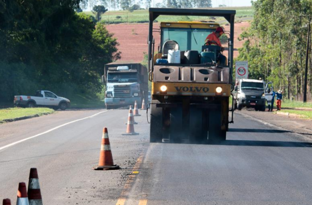 Obras na BR-163 exigem aten&ccedil;&atilde;o redobrada dos motoristas em MS 