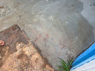 Homem &eacute; agredido com pedradas e pauladas e invade casa para pedir ajuda