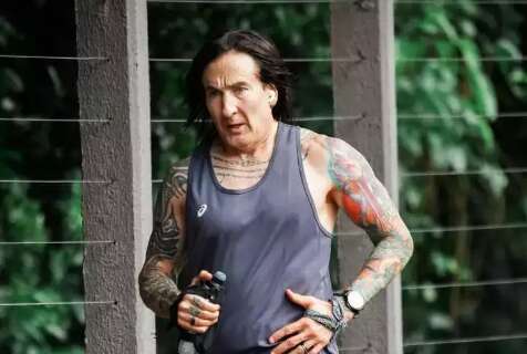 Guitarrista do Guns N&rsquo; Roses curte corrida no Parque dos Poderes