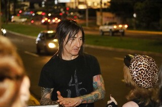 Guitarrista do Guns N&rsquo; Roses curte corrida no Parque dos Poderes