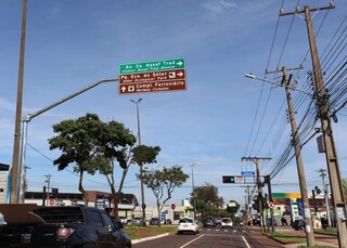 Agora t&aacute; certo: placa &eacute; corrigida e indica caminho mais r&aacute;pido para regi&atilde;o norte