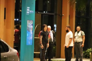 Guitarrista do Guns N&rsquo; Roses curte corrida no Parque dos Poderes