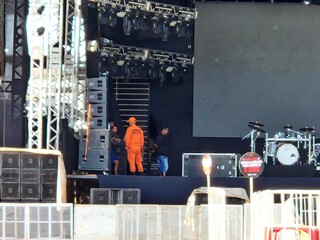 Trabalhador morre durante montagem de palco para show