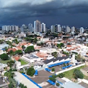 Chuva atinge Campo Grande e cidade entra em alerta para temporais