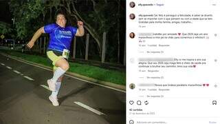 Entre treinos e reflex&otilde;es, arquiteta expunha fase de recome&ccedil;o antes de morte