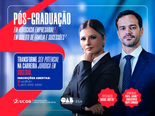 UCDB e ESA se unem e ampliam oportunidades na carreira jur&iacute;dica