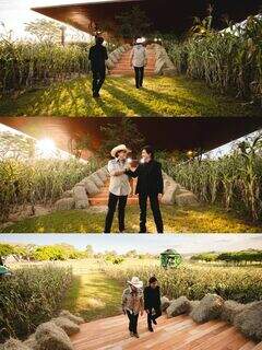 Arquiteta de MS faz palco e cenário de DVD de Chitãozinho e Xororó