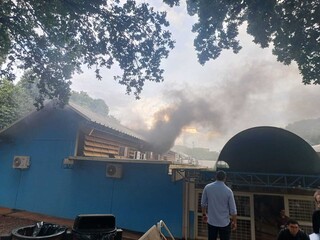 Curto-circuito provoca inc&ecirc;ndio na UFMS e Corpo de Bombeiros &eacute; acionado