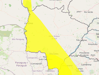Quarta-feira ser&aacute; de calor e risco de tempestades em MS