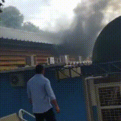 Curto-circuito provoca inc&ecirc;ndio na UFMS e Corpo de Bombeiros &eacute; acionado