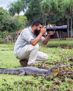 Bi&oacute;logo documenta cenas cotidianas para mostrar Pantanal real 
