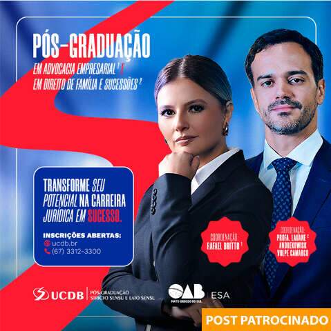 UCDB e ESA se unem e ampliam oportunidades na carreira jur&iacute;dica