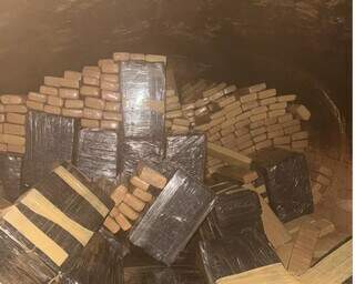 Mais de 3 toneladas de maconha s&atilde;o apreendidas em tanque de combust&iacute;vel