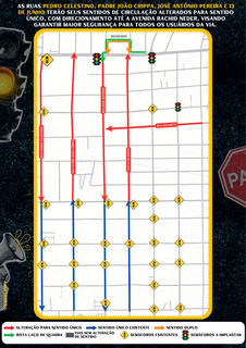 Cinco ruas do Bairro S&atilde;o Francisco passam a operar em m&atilde;o &uacute;nica