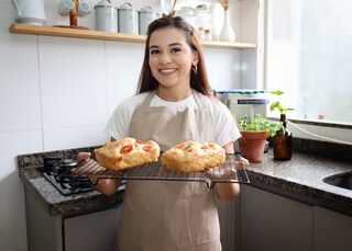 Focaccia faz Thaynara transformar rotina em memória boa com as filhas