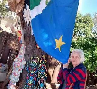 Guardi&atilde; da bandeira do Estado, Silla ajudou a contar a hist&oacute;ria de MS