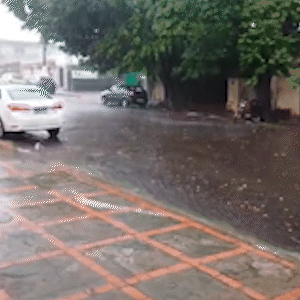 Chuva chega a Campo Grande ap&oacute;s calor e muda tempo nesta sexta-feira