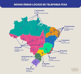Liga&ccedil;&otilde;es para telefones fixos 67 deixam de ser interurbanas em maio 