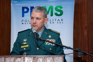 Coronel de MS &eacute; reeleito presidente nacional das Pol&iacute;cias Militares