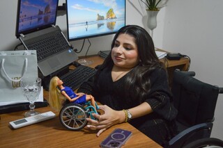 Advogada nasceu com ossos fr&aacute;geis e hoje enfrenta o mundo sem medo