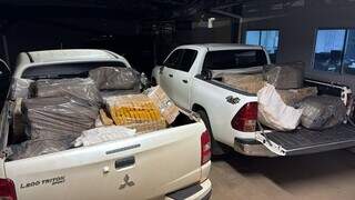 Em a&ccedil;&otilde;es na fronteira, pol&iacute;cia apreende mais de 2 toneladas de maconha em MS