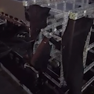 Imagens aéreas mostram estragos da chuva na Expogrande após temporal 