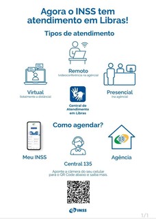 Projeto-piloto do INSS oferece suporte em Libras presencial e remoto