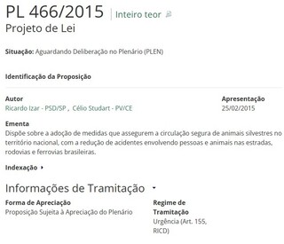 On&ccedil;a morta em MS reacende debate sobre projeto para reduzir massacre em rodovias