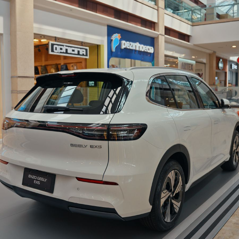 Mobilidade el&eacute;trica avan&ccedil;a em MS e ShopCar apresenta a Geely 