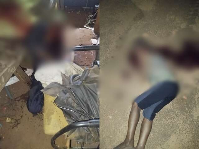 Suspeito foge após assassinar casal com facão no Jardim Noroeste