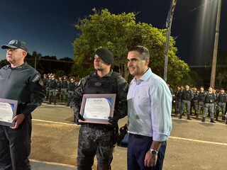 Ap&oacute;s cinco anos, comando do Choque muda e major assume unidade