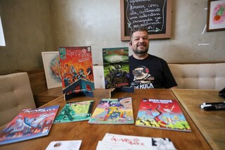 Emmanuel esperou 20 anos para viver o sonho de desenhar HQ