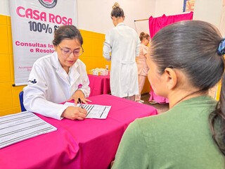 Casa Rosa leva atendimento para diagn&oacute;stico de c&acirc;ncer de mama em mutir&atilde;o
