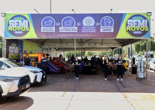 Feir&atilde;o de Seminovos Enzo est&aacute; de volta com mais de 400 ve&iacute;culos 