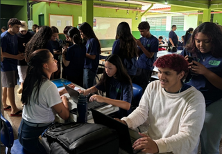 Estudantes mergulham no setor de saneamento e ampliam vis&atilde;o de futuro