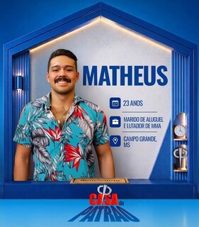 Lutador de MS entra em novo reality e promete &ldquo;movimentar o jogo&rdquo;