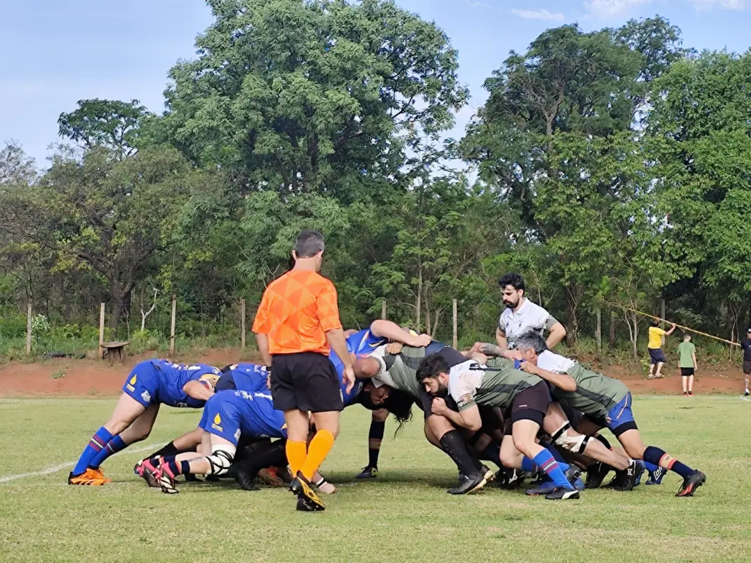 Time de Campo Grande faz jogo de estreia no Centro-Oeste de Rugby em MS