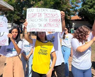 Alunos de Psicologia da UEMS reclamam de estrutura prec&aacute;ria em Coxim