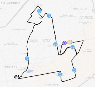 Corrida de rua interdita vias na regi&atilde;o da Ch&aacute;cara Cachoeira neste domingo