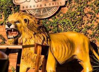 Hamburgueria oferece 1 ano de lanche gr&aacute;tis para quem achar le&atilde;o furtado