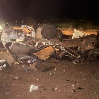 Colis&atilde;o frontal ap&oacute;s ultrapassagem causou acidente que matou 2 na MS-289