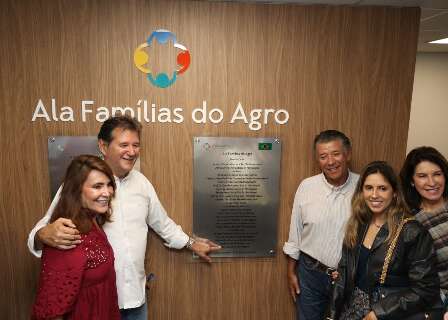 Hospital do C&acirc;ncer inaugura "Ala do Agro" constru&iacute;da com doa&ccedil;&otilde;es de 25 fam&iacute;lias 